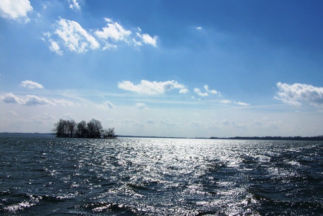 Schweriner See mit Insel